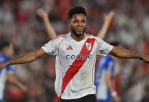 Miguel Borja mostró la pileta de su casa y un detalle enloqueció a los hinchas de River