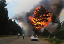 Continúa el incendio en el Parque Nahuel Huapi: el fuego ya consumió casi 6.000 hectáreas
