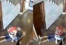 Video: un hombre murió luego de sufrir un infarto y un ladrón aprovechó para robarle la billetera