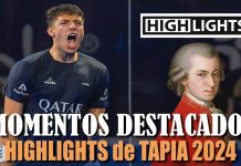 Agustín Tapia fue el jugador de padel que más dinero ganó en el 2024
