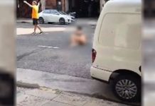 Una mujer se tiró semidesnuda desde un primer piso y denunció que era obligada a prostituirse