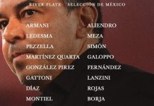 La lista de River para jugar con México con varios ausentes