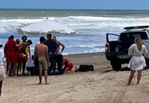 Punta del Este: un turista argentino murió tras sufrir un paro cardíaco mientras nadaba en el mar