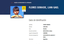 Caso Lian: Interpol activó la búsqueda internacional del nene de 3 años desaparecido en Córdoba