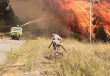 El gobernador de Río Negro vinculó los incendios en el Bolsón a “un hecho intencional y delictivo”