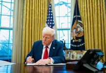 Donald Trump firmó la orden para imponer fuertes aranceles a Canadá, México y China