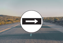 Muy pocos la conocen: qué significa esta señal de tránsito con una flecha blanca y un fondo negro