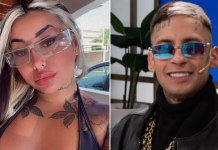 Tamara Báez, la ex de L-Gante, tuvo un fuerte accidente automovilístico y arremetió contra el cantante