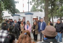 Montaldo acompañó a la comunidad de la Secundaria de San Pedro de Colalao