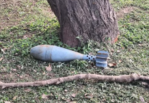 Córdoba: encontraron un proyectil de mortero en medio de un basural