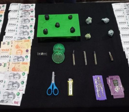 Lucha contra la comercialización de drogas: dos hombres detenidos