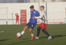Atlético Tucumán jugó su último amistoso en Buenos Aires ante Huracán