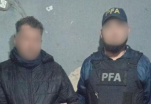 Tras la condena a CFK, detuvieron a un hombre que realizó pintadas amenazantes contra el presidente de la Corte