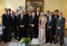 El presidente Milei se reunió con empresarios en Madrid