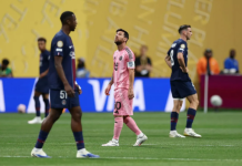 PSG goleó 4 a 0 al Inter Miami de Messi por los octavos de final