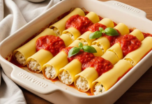 Ni carne picada ni jamón y queso: receta de canelones con una masa sorpresa