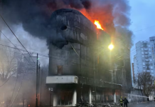 Incendio de un depósito de electrodomésticos en La Plata