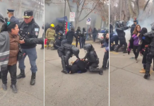 Tensión y 17 detenidos tras el desalojo de una protesta mapuche frente a la gobernación en Neuquén