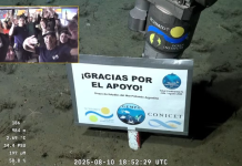 Los científicos del Conicet finalizaron la transmisión histórica en el cañón submarino de Mar del Plata