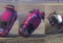Impactante accidente en el automovilismo argentino: un auto se quedó sin frenos y el piloto terminó internado