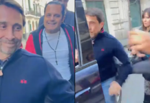 Un sindicalista encaró a Eduardo Feinmann a la salida de la radio