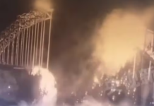 Video: se derrumbó un puente en China y hay al menos 12 muertos