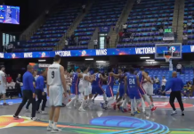 La Selección argentina perdió con República Dominicana y todo terminó en escándalo: hubo trompadas y empujones
