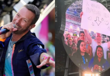 Coldplay apuesta al amor: ayudó a un fan con una propuesta de matrimonio y tuvo un guiño con la “kiss cam”