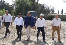 Obras Públicas y Seguridad realizaron trabajos en un predio policial de la capital