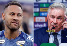 Neymar desmintió la versión de Carlo Ancelotti sobre su ausencia en Brasil y encendió la polémica