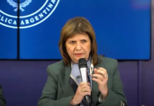 Denunciaron penalmente a Bullrich por pedir allanamientos a periodistas
