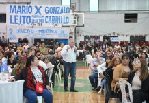 Jaldo encabezó una capacitación sobre Boleta Única en el Club Barrio Jardín