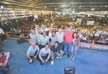 Jaldo encabezó un multitudinario acto de ATSA y recibió el respaldo de la sanidad al Frente Tucumán Primero