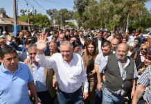 “En Tucumán, la gestión sigue”, aseguró Jaldo desde San Andrés