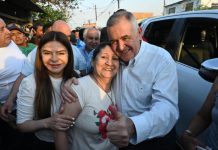 Jaldo visitó obras de urbanización en Banda del Río Salí