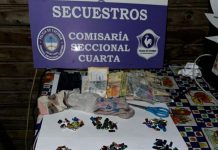 Secuestran más de 180 envoltorios de cocaína en allanamientos por el robo a un taxista