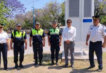 Continúan con la instalación de garitas preventivas para reforzar la seguridad