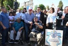 Jaldo recorrió obras de iluminación y pavimento en El Bracho y El Cevilar