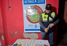 Secuestran más de 200 dosis de cocaína durante allanamientos en Alderetes