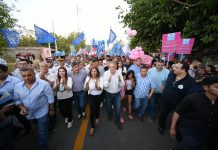 Acevedo y Jaldo recorrieron obras de infraestructura en Los Ralos