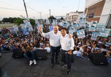 Jaldo encabezó un multitudinario acto en Banda del Río Salí junto a dirigentes y militantes del Frente Tucumán Primero