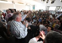 Jaldo recibió el apoyo del espacio de Julio Silman en Alderetes