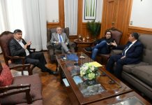 Jaldo analizó junto a Acevedo, Mansilla y Monteros los dos primeros años de gestión