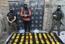 Golpe al narcotráfico: detienen banda conectada a Los Monos y secuestran 52 kilos de cocaína