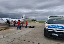 Se realizo un traslado zanitario a un bebé de 7 meses al Hospital Garrahan