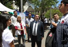Medina Ruiz participó del evento de Cierre del Mes de la Salud Mental en Plaza Independencia