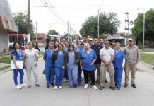 Operativo de prevención contra el Dengue en el Barrio Alberdi Norte
