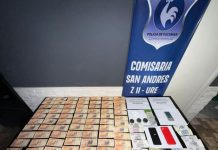 Tras un allanamiento una mujer fue demorada al encontrar cocaína en su domicilio