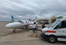 Traslado aéreo aseguró atención especializada para un paciente pediátrico