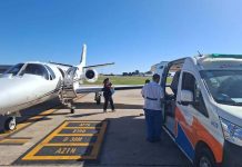 Se realizó con éxito un nuevo traslado sanitario de un paciente de 7 meses a Buenos Aires